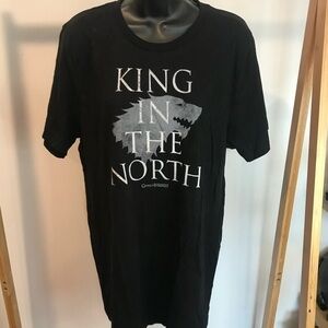 Game of Thrones KING IN THE NORTH Size L